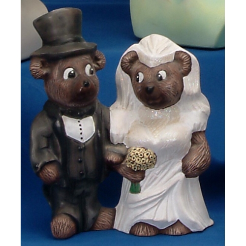 Plaster Molds - Wedding Bears